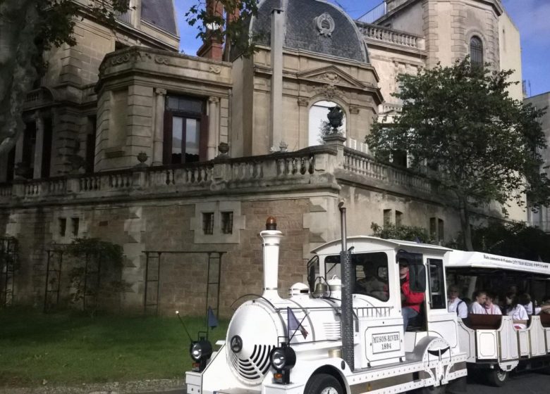 LE PETIT TRAIN TOURISTIQUE DE BEZIERS/VEOLIA TRANSPORT – BMT (RÉSEAU BUS URBAIN)